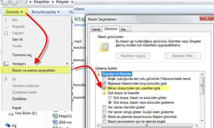 Excel Dosya Uzantısı FOTO: Excel Dosya Uzantısı