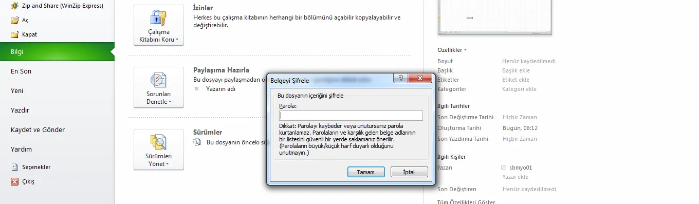 Excel Dosyası FOTO: Excel Dosyası