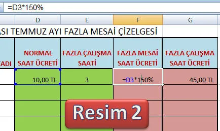Resim 2 FOTO: Fazla Mesai Saat Ücreti nedir?