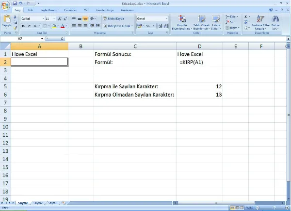 Excel Formülleri FOTO: Excel Formülleri
