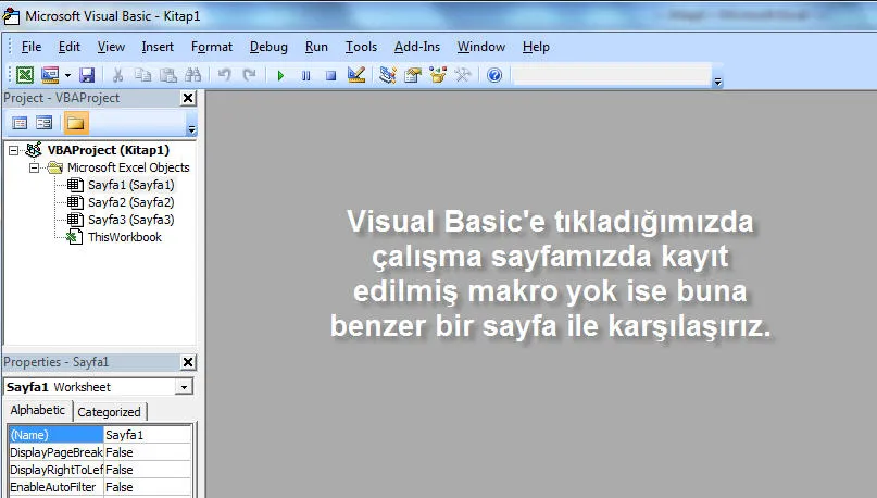 Excel Kodları FOTO: Excel Kodları