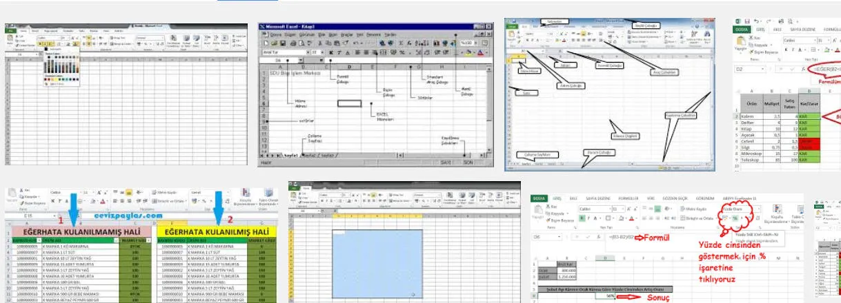 Excel Konu Anlatımı FOTO: Excel Konu Anlatımı