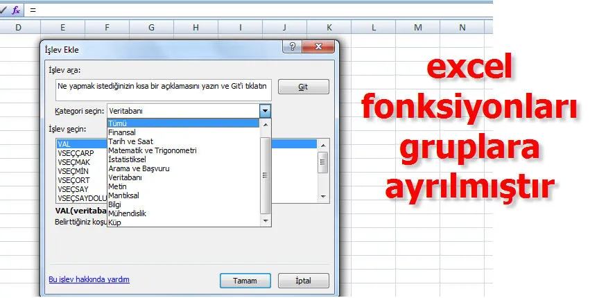 Excel Konu Anlatımı FOTO: Excel Konu Anlatımı