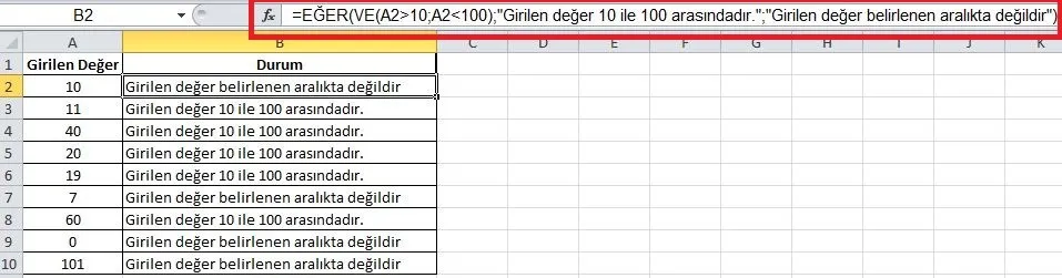 Excel Kullanımı FOTO: Excel Kullanımı