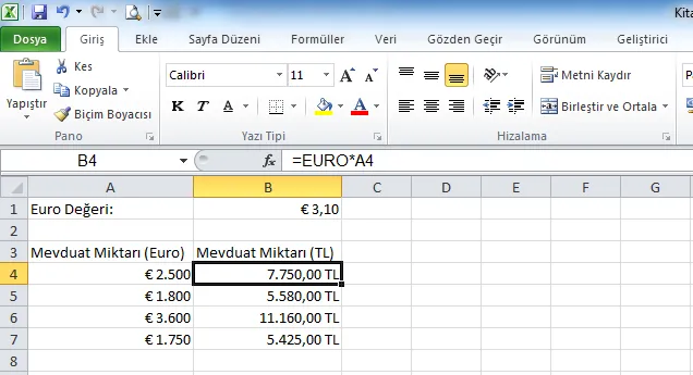 Excel Nasıl Kullanılır FOTO: Excel Kullanma