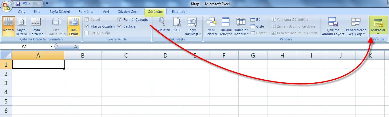 Excel Makro Örnekleri FOTO: Excel Makro Örnekleri
