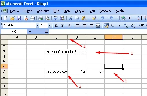 Excel Öğrenme FOTO: Excel Öğrenme
