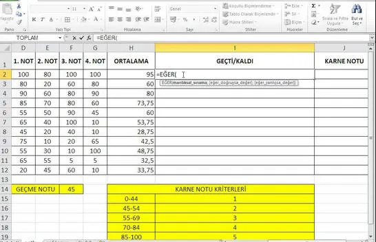 Excel Örnekleri FOTO: Excel Örnekleri