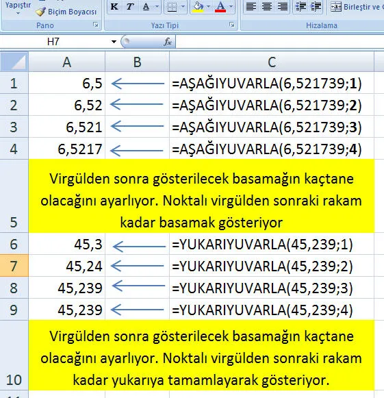 Excel Soruları FOTO: Excel Soruları