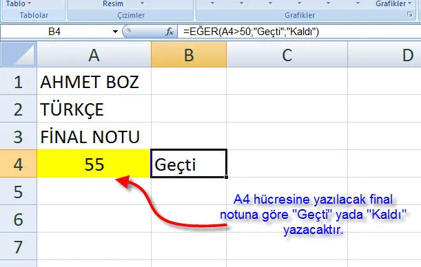 Excel Soruları FOTO: Excel Soruları
