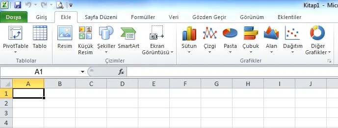 Excel Tablo FOTO: Excel Tablo