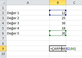 Excel Uygulama Örnekleri FOTO: Excel Uygulama Örnekleri
