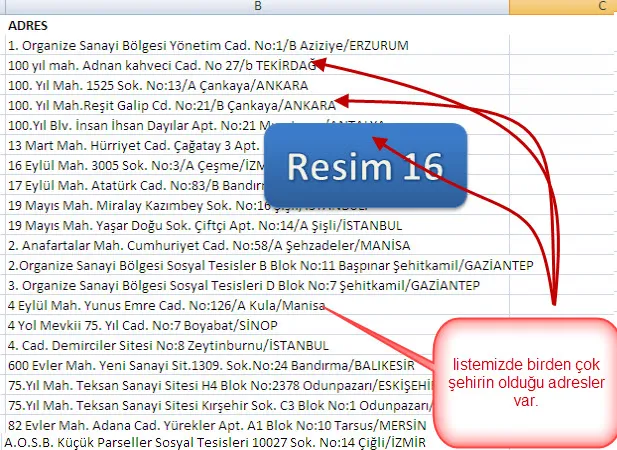 Excelde Eğer Formülü FOTO: Excelde Eğer Formülü