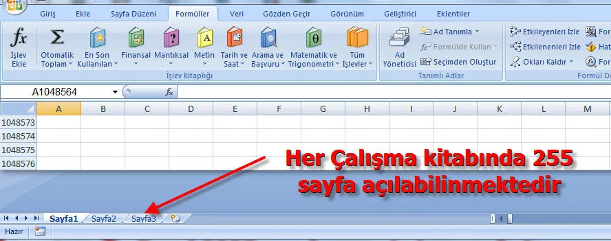 Microsoft Excel Kullanımı FOTO: Microsoft Excel Kullanımı