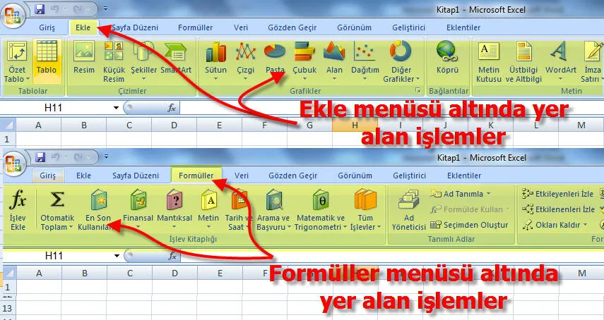 Microsoft Excel Kullanımı FOTO: Microsoft Excel Kullanımı