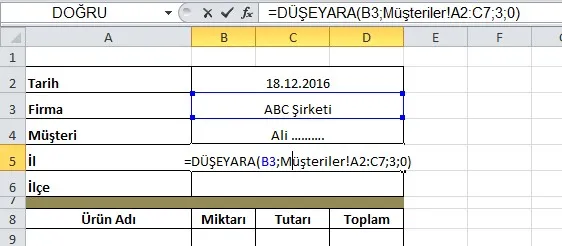 Proforma Fatura Örneği Excel FOTO: Proforma Fatura Örneği Excel
