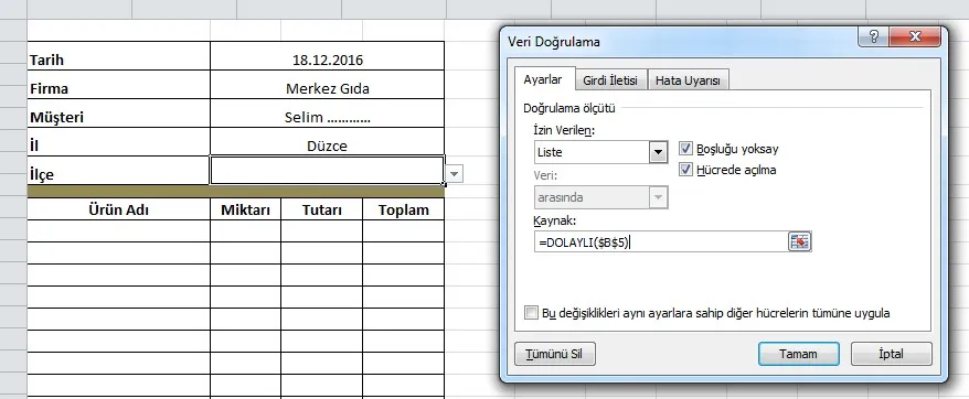 Proforma Fatura Örneği Excel FOTO: Proforma Fatura Örneği Excel
