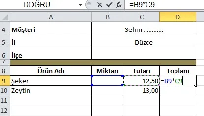 Proforma Fatura Örneği Excel FOTO: Proforma Fatura Örneği Excel