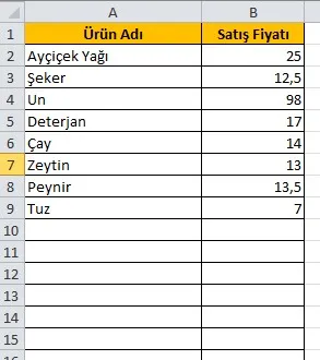 Proforma Fatura Örneği Excel FOTO: Proforma Fatura Örneği Excel