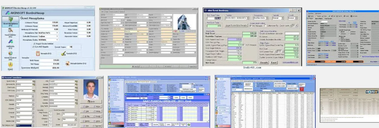 Ücret Bordrosu Excel FOTO: Ücret Bordrosu Excel