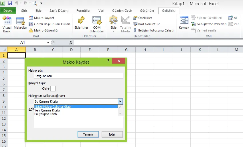 Excel VBA Örnekleri FOTO: Excel VBA Örnekleri